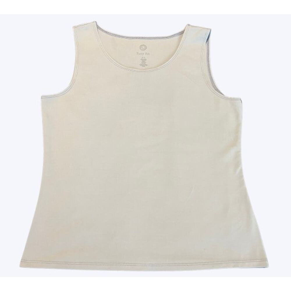 Ruby Rd Womens Tanktop Size Small Lavender Sleeveless Nylon Tank